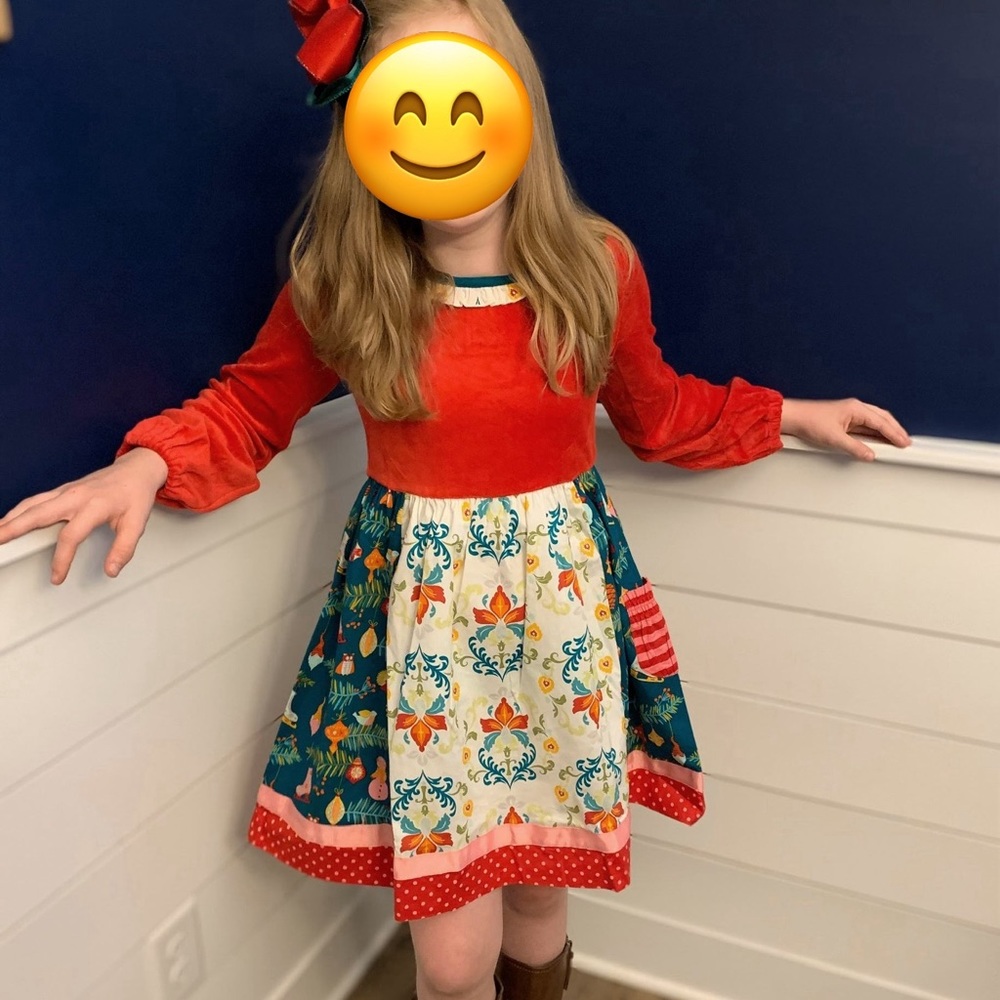 Matilda Jane Happy Holly Daze Dress - Nov 2019 - NWOT